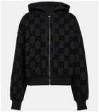 Gucci GG cotton fleece hoodie