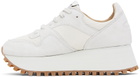 Comme des Garçons Comme des Garçons White Spalwart Edition Marathon Platformer Sneakers