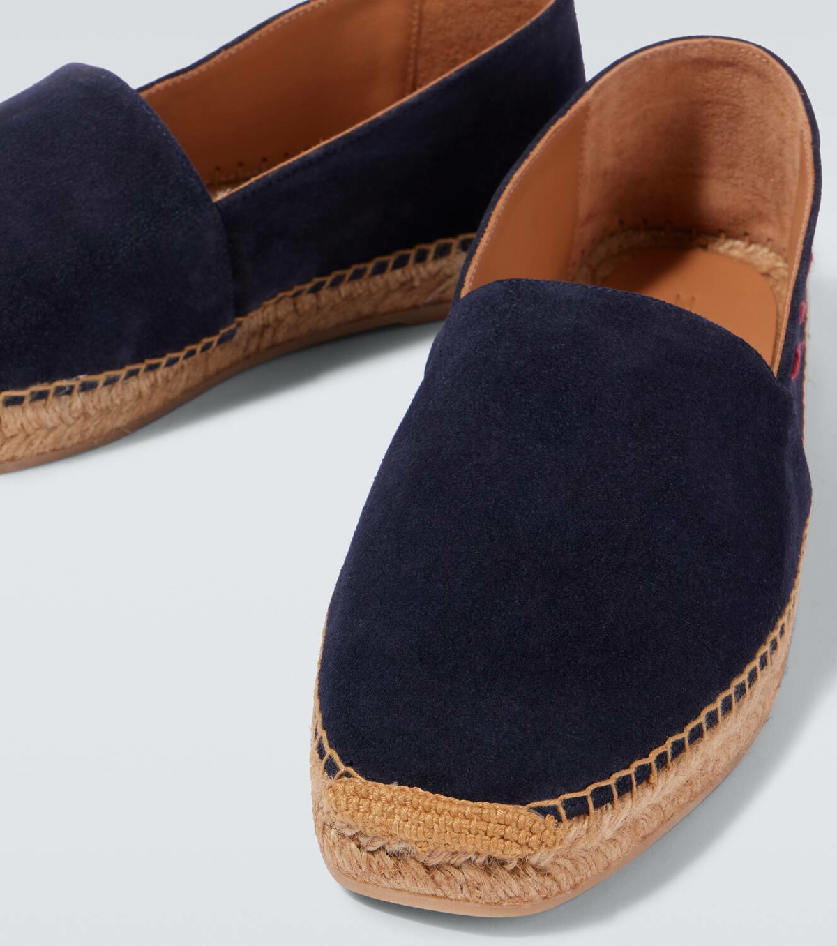 Kiton Leather espadrilles