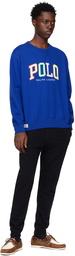 Polo Ralph Lauren Blue Embroidered Sweatshirt