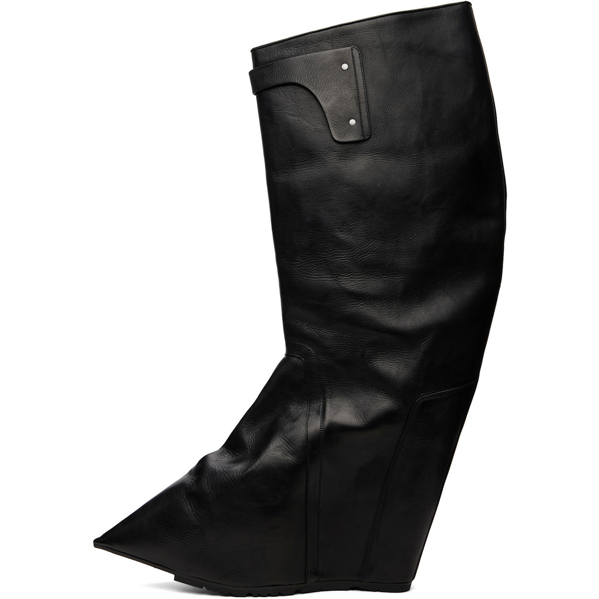 Rick Owens Black Tower Taconaska Boots