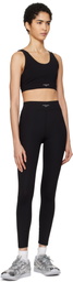 ANINE BING Black Yves Sport Bra