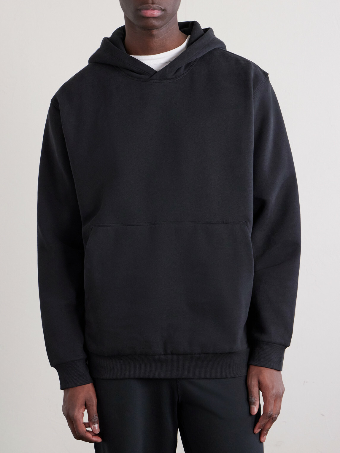 Lululemon - Steady State Cotton-Blend Jersey Hoodie - Black