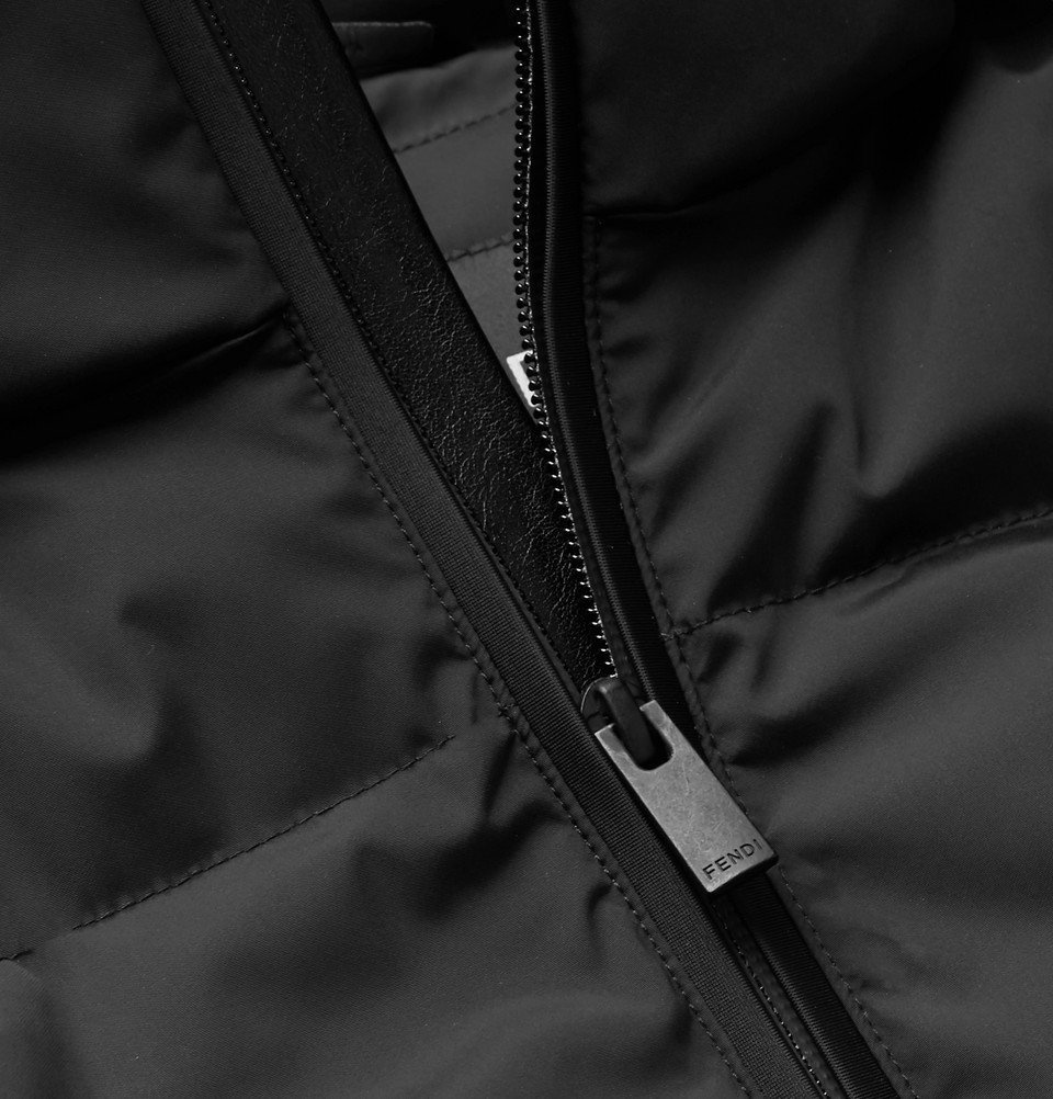 Fendi Technical Ski Jacket in Black for Men