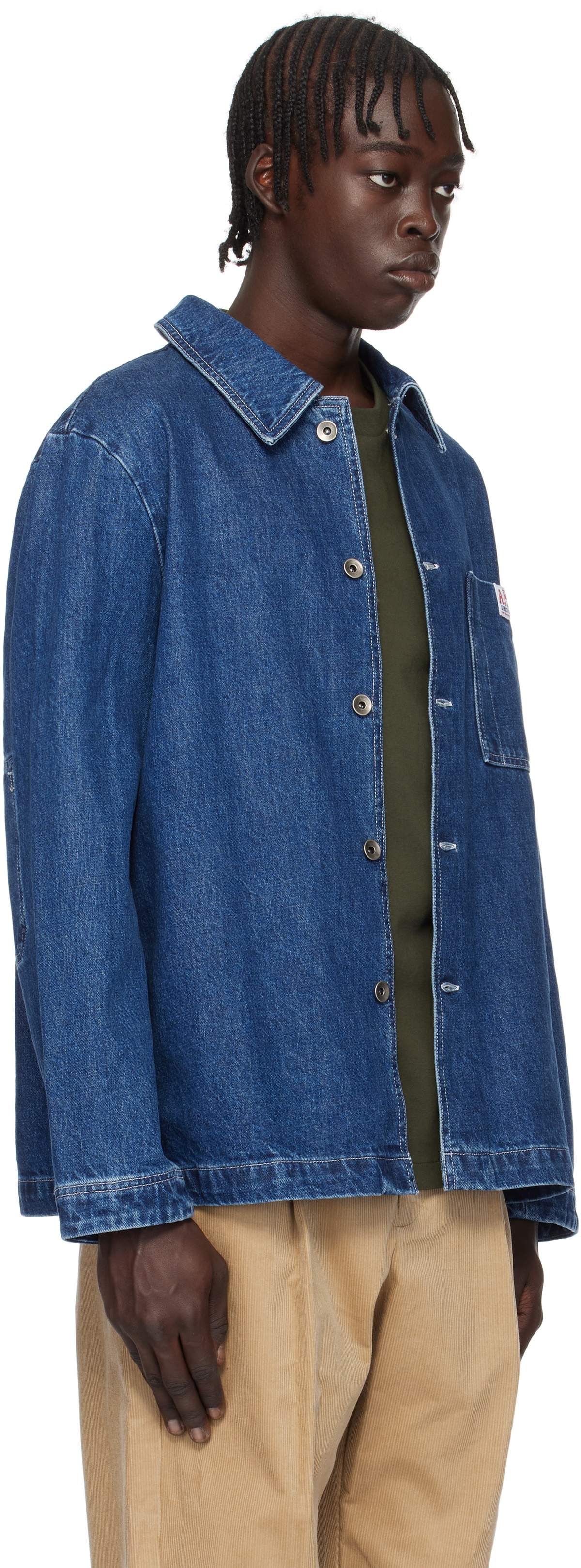 A.P.C. Navy Ralph Denim Jacket