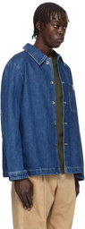 A.P.C. Navy Ralph Denim Jacket
