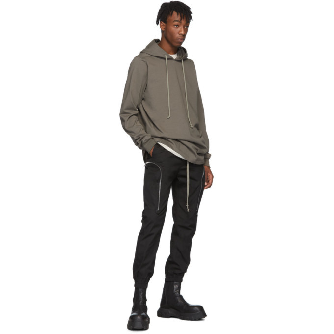 Rick Owens Black Tecuatl Jog Cargo Pants Rick Owens