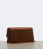 Manolo Blahnik Capripla embellished satin clutch