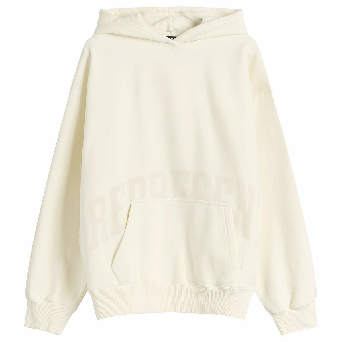 Represent Women's Graphic Logo Hoodie in Cream
