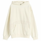 Represent Women's Graphic Logo Hoodie in Cream