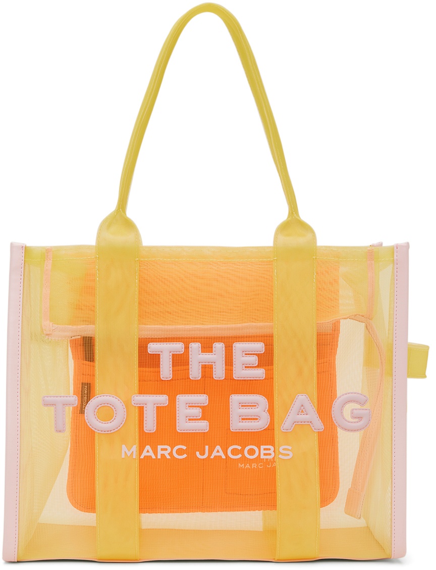 Marc Jacobs Yellow 'The Mesh Tote Bag' Tote Marc Jacobs