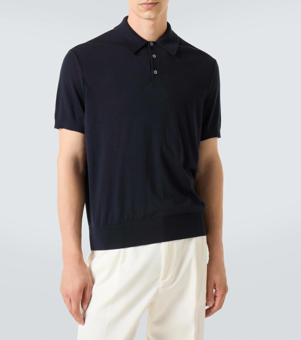 Dunhill Wool polo shirt