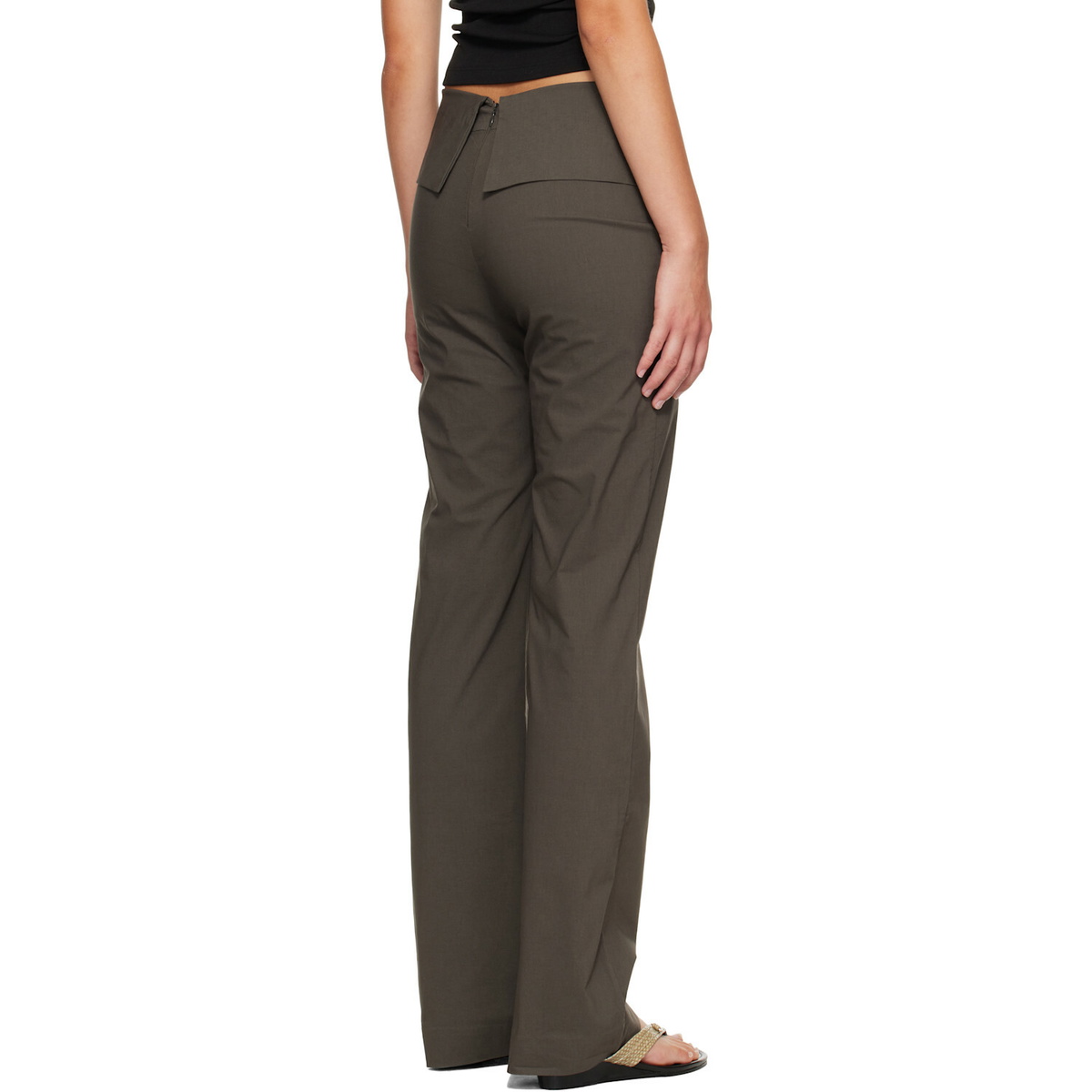 St. Agni Gray Studio Trousers
