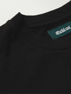 Afield Out® - Forage Printed Cotton-Jersey T-Shirt - Black