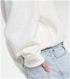 The Row Dende cotton-blend terry polo sweater
