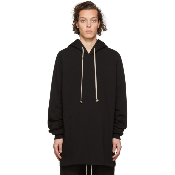 Photo: Rick Owens Black Cotton Hoodie