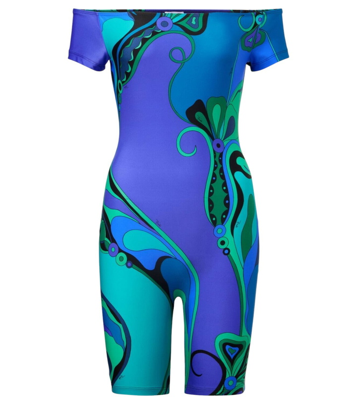Photo: Pucci Orchidee printed off-shoulder romper