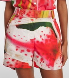Tory Burch Cotton-blend cargo shorts