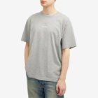 Stone Island Men's Scratched Print T-Shirt in Grey Marl