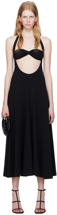 Photo: Beaufille Black Baes Midi Dress