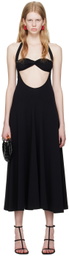 Beaufille Black Baes Midi Dress