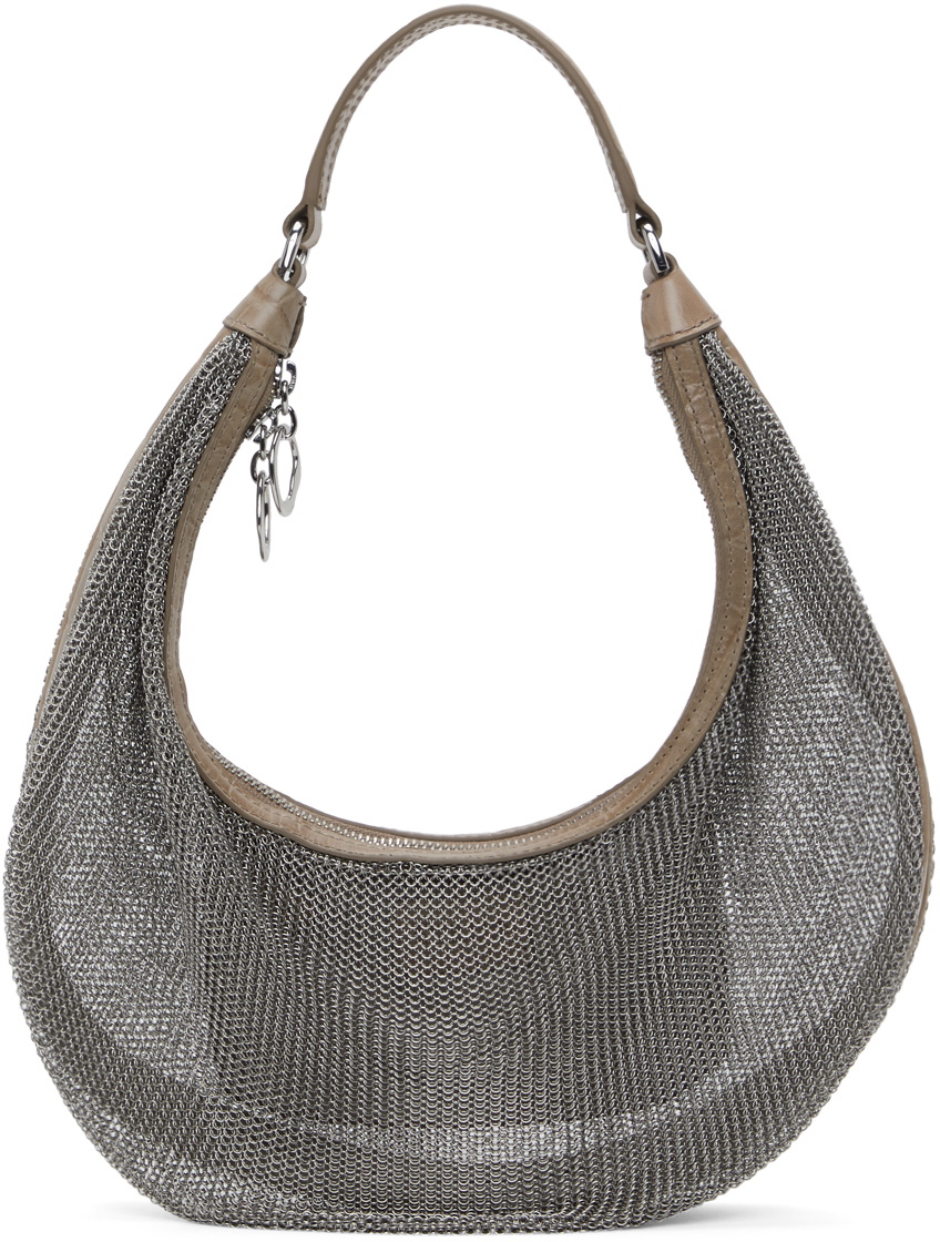 Staud Sasha Medium Leather Shoulder Bag