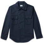 Bellerose - Luther Wool-Blend Flannel Overshirt - Blue