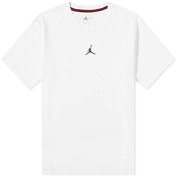 Photo: Air Jordan Men's Washed Jumpman T-Shirt in White/Black
