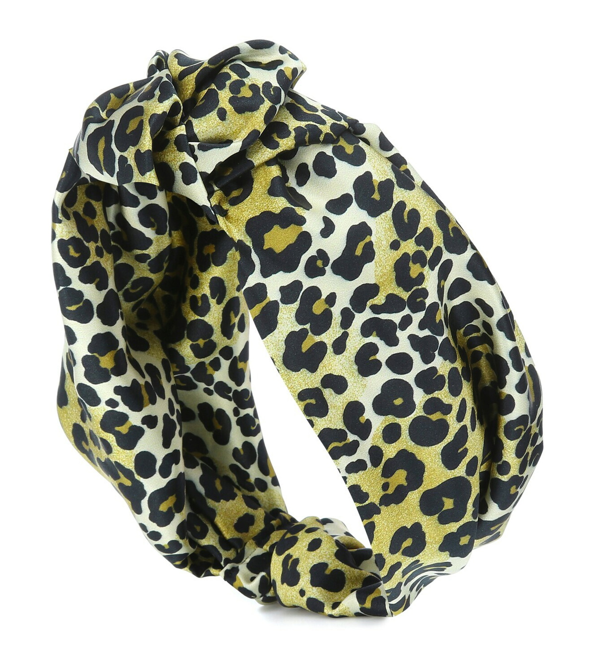 Jennifer Behr Silk Leopard headband Jennifer Behr Marin leopard stretch-silk headband Jennifer Behr main image 2
