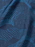 Blue Blue Japan - Wind Flow Printed Silk Bandana