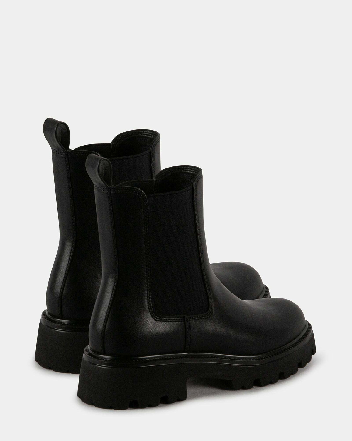 Steve Madden Backstrt Booties in Black