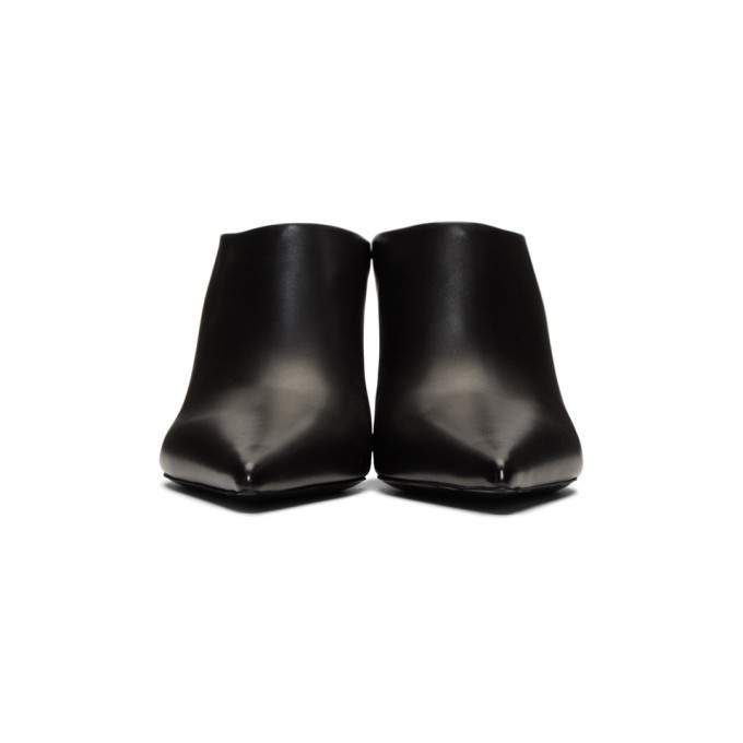 Proenza Schouler Black Moji Mirrored Mules Proenza Schouler