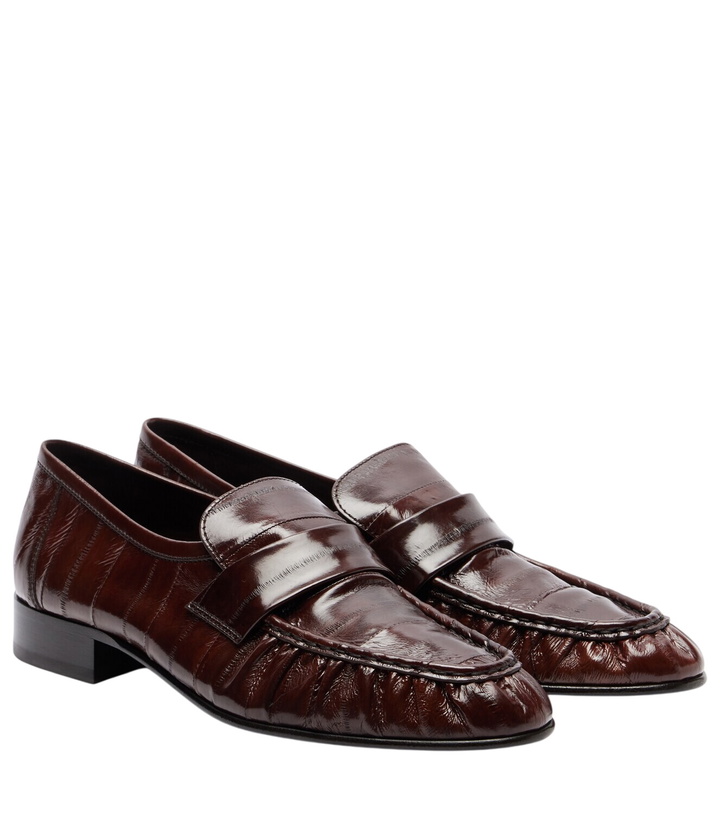 Photo: The Row Soft leather loafers