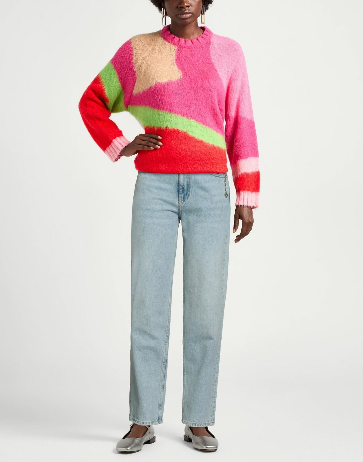 Maje Womens Jeans in Blue