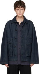 LEMAIRE Blue Boxy Denim Jacket