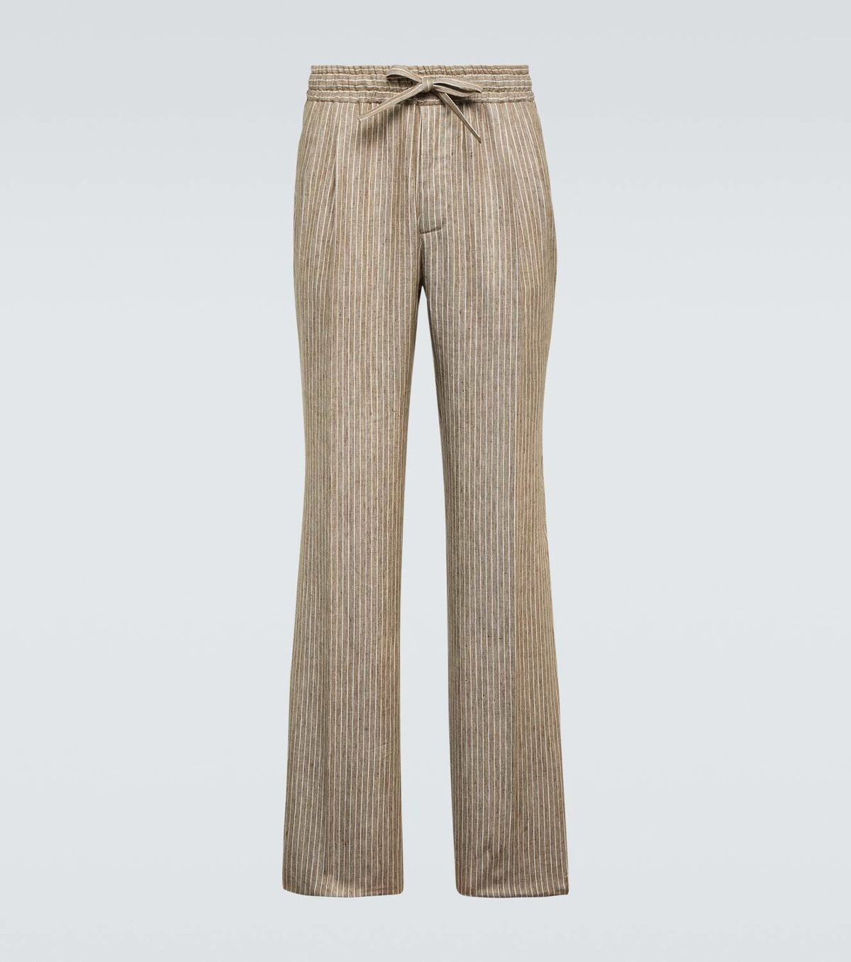 Dolce&Gabbana Striped linen pants