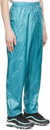 Saul Nash Blue Nylon Trousers