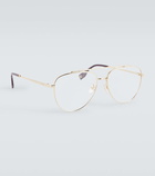 Fendi Fendi Travel aviator glasses