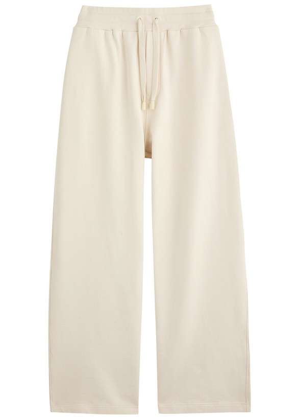 Photo: Dolce & Gabbana Logo-embroidered Cotton Sweatpants White