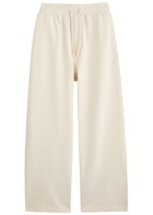 Dolce & Gabbana Logo-embroidered Cotton Sweatpants White