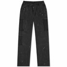 John Elliott Men's x MASTERMIND JAPAN Techno Utility Trouser in Washed Black