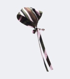 Pucci Iride silk twill head wrap