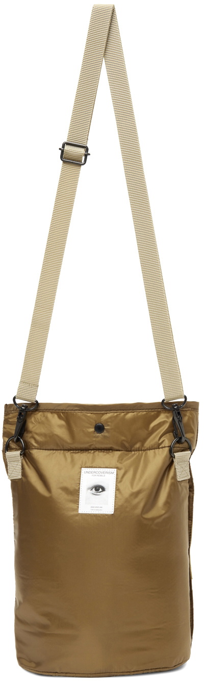 Undercoverism Beige Nylon Messenger Bag Undercoverism