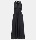 Heidi Klein Salis shirred cotton maxi dress