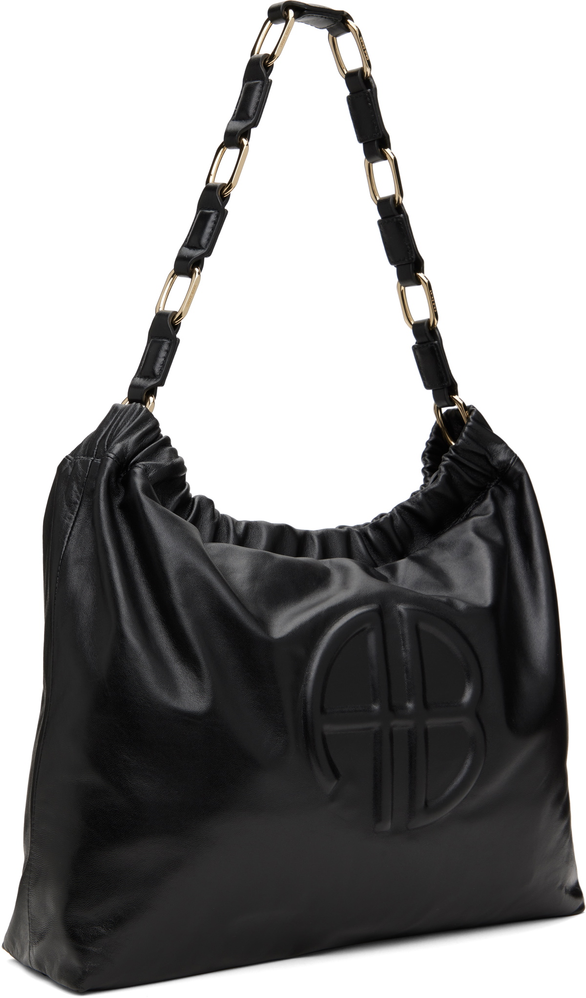 ANINE BING Black Kate Shoulder Bag