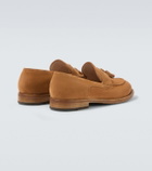 Eleventy Tasseled suede penny loafers