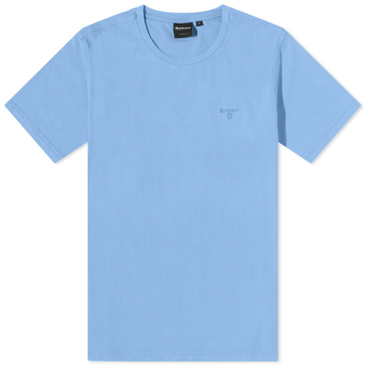 Photo: Barbour Men's Garment Dyed T-Shirt in Sky