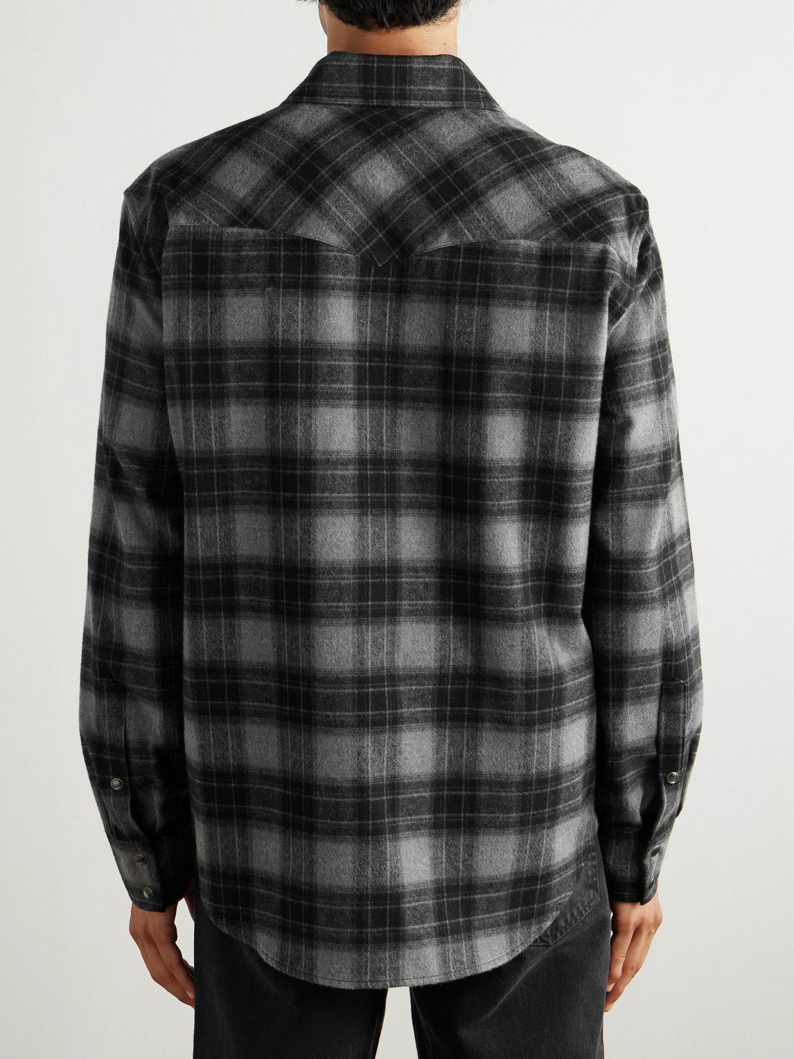Nili Lotan - Travis Checked Cotton-Flannel Shirt - Unknown