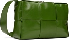 Bottega Veneta Green Medium Arco Camera Bag