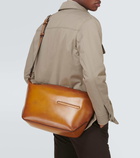 Berluti Toujours Soft Zipped leather messenger bag